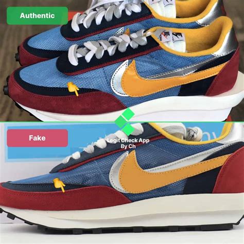 nike sacai fragment real vs fake|nike sacai waffle price.